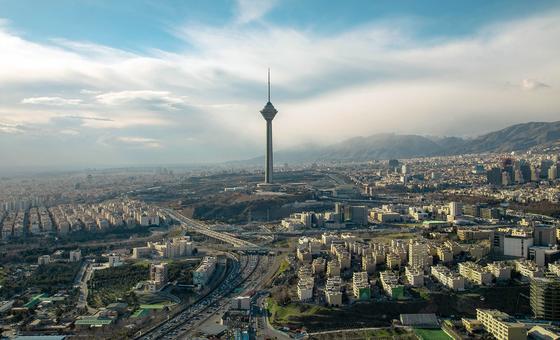 Столица Ирана Тегеран.